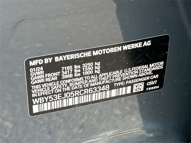 Certified 2024 BMW i7 xDrive60 image 34