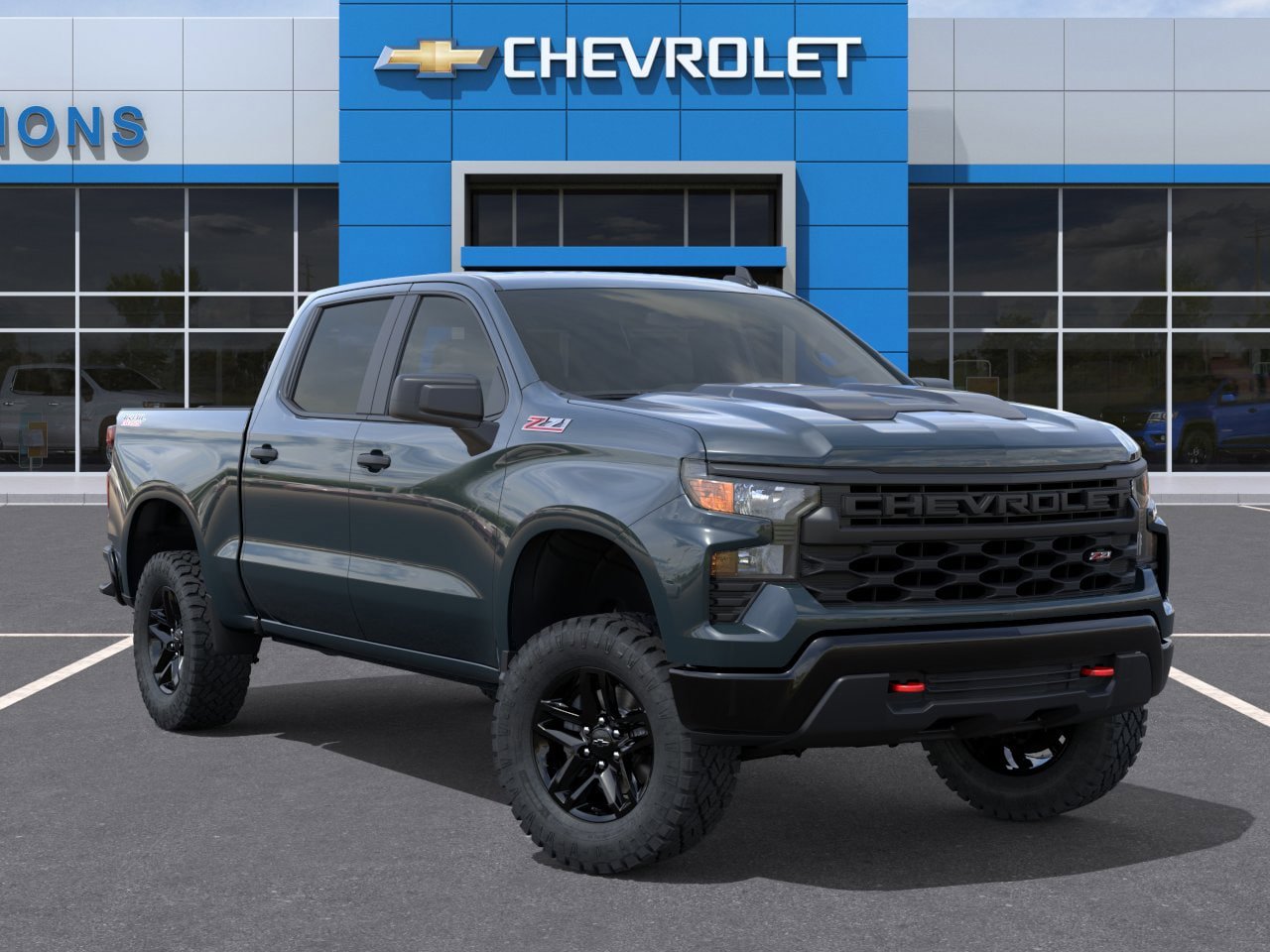 New 2026 Chevrolet Silverado 1500 Custom Trail Boss AWD/4WD image 8