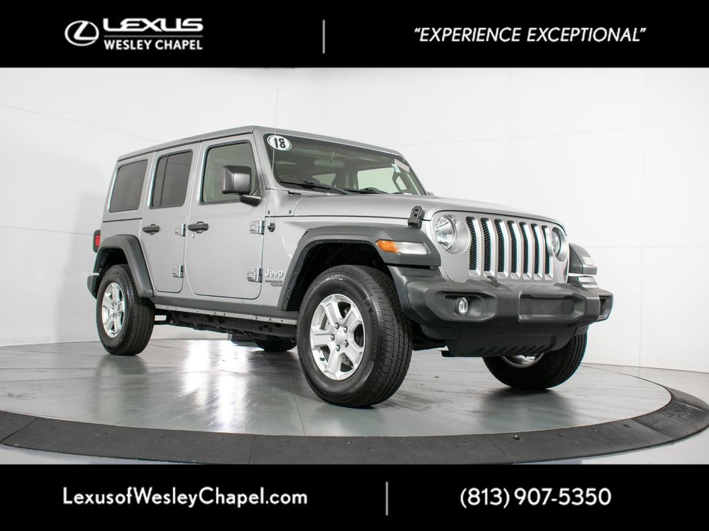 Used 2018 Jeep Wrangler Unlimited Sport S image 1