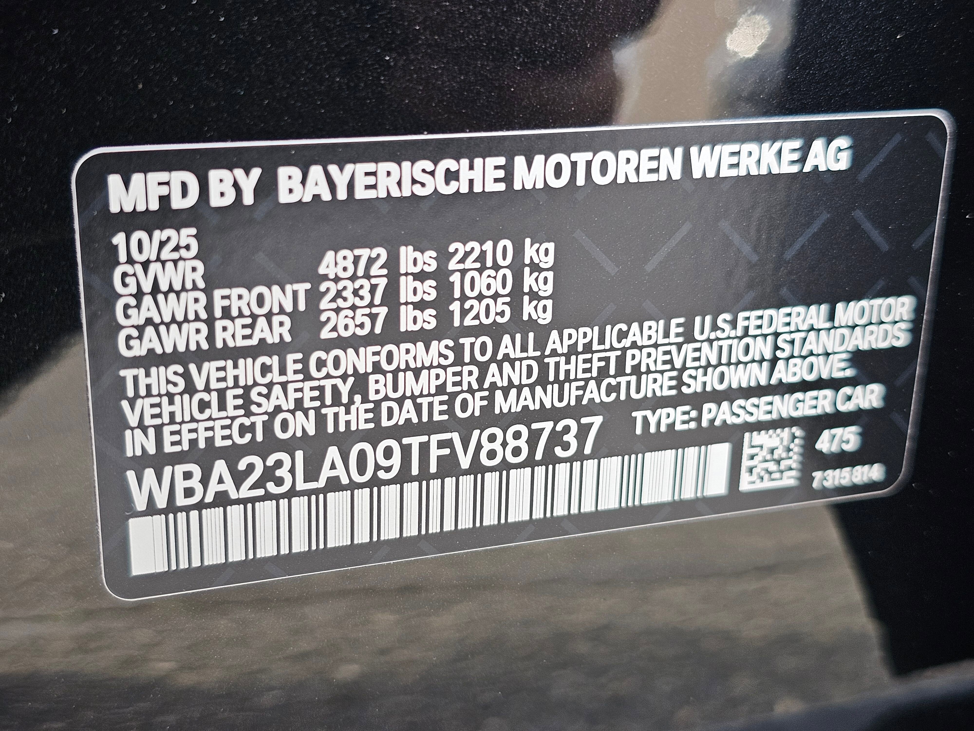 New 2026 BMW 330i xDrive Sedan w/ M Sport Package image 31