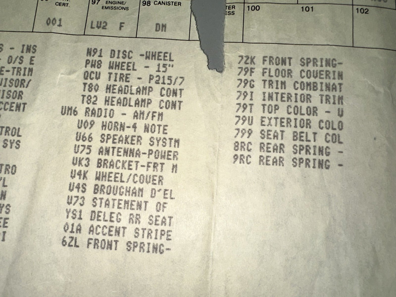 Used 1987 Cadillac Brougham RWD image 45