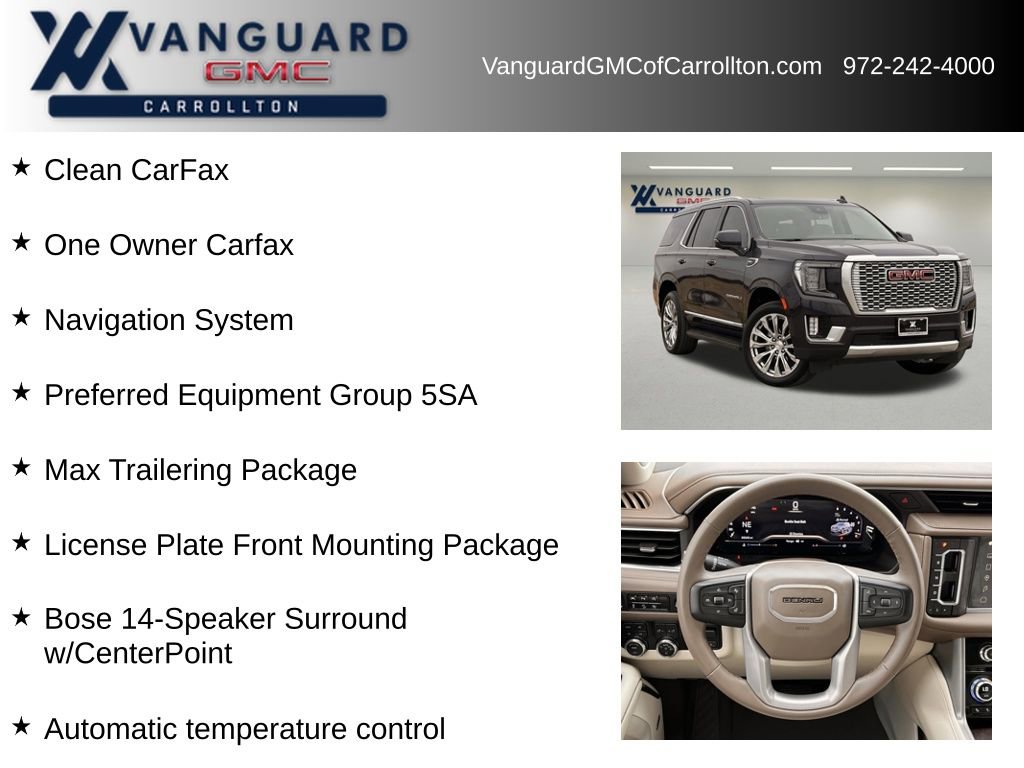 Used 2024 GMC Yukon Denali w/ Max Trailering Package image 6