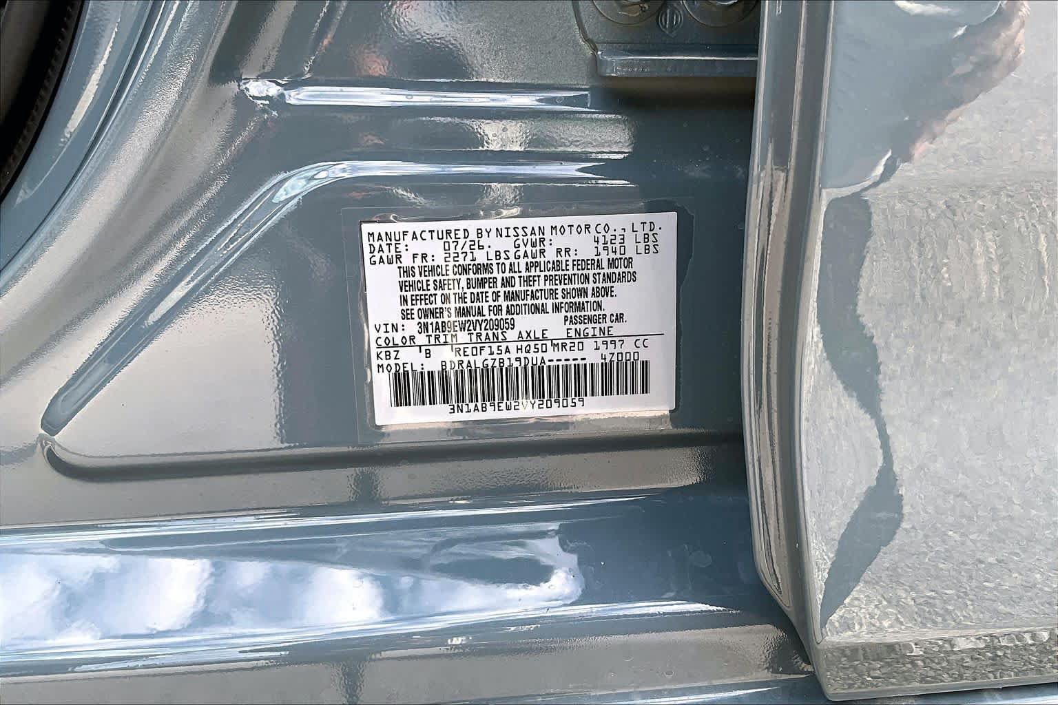 New 2027 Nissan Sentra SL FWD image 18