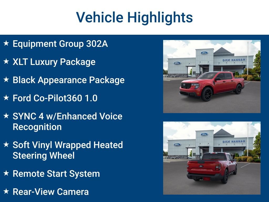 New 2025 Ford Maverick XLT w/ XLT Luxury Package AWD/4WD image 3