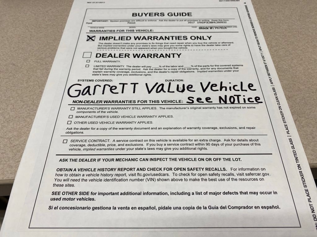 Used 2017 Ford Focus ST FWD image 30