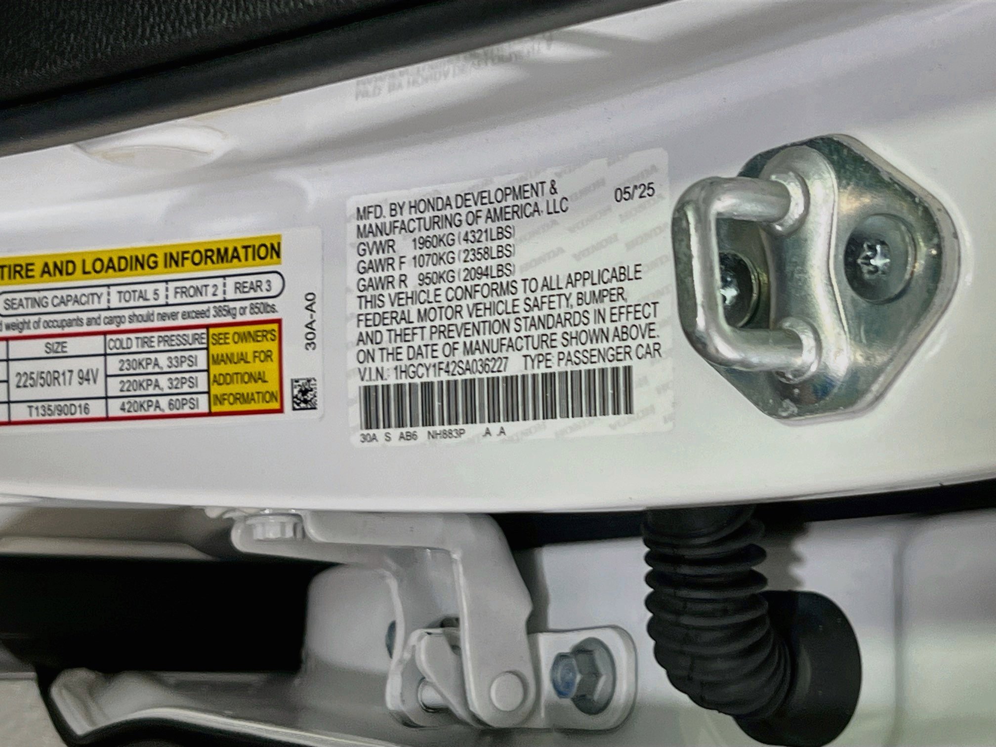 Used 2025 Honda Accord SE image 30
