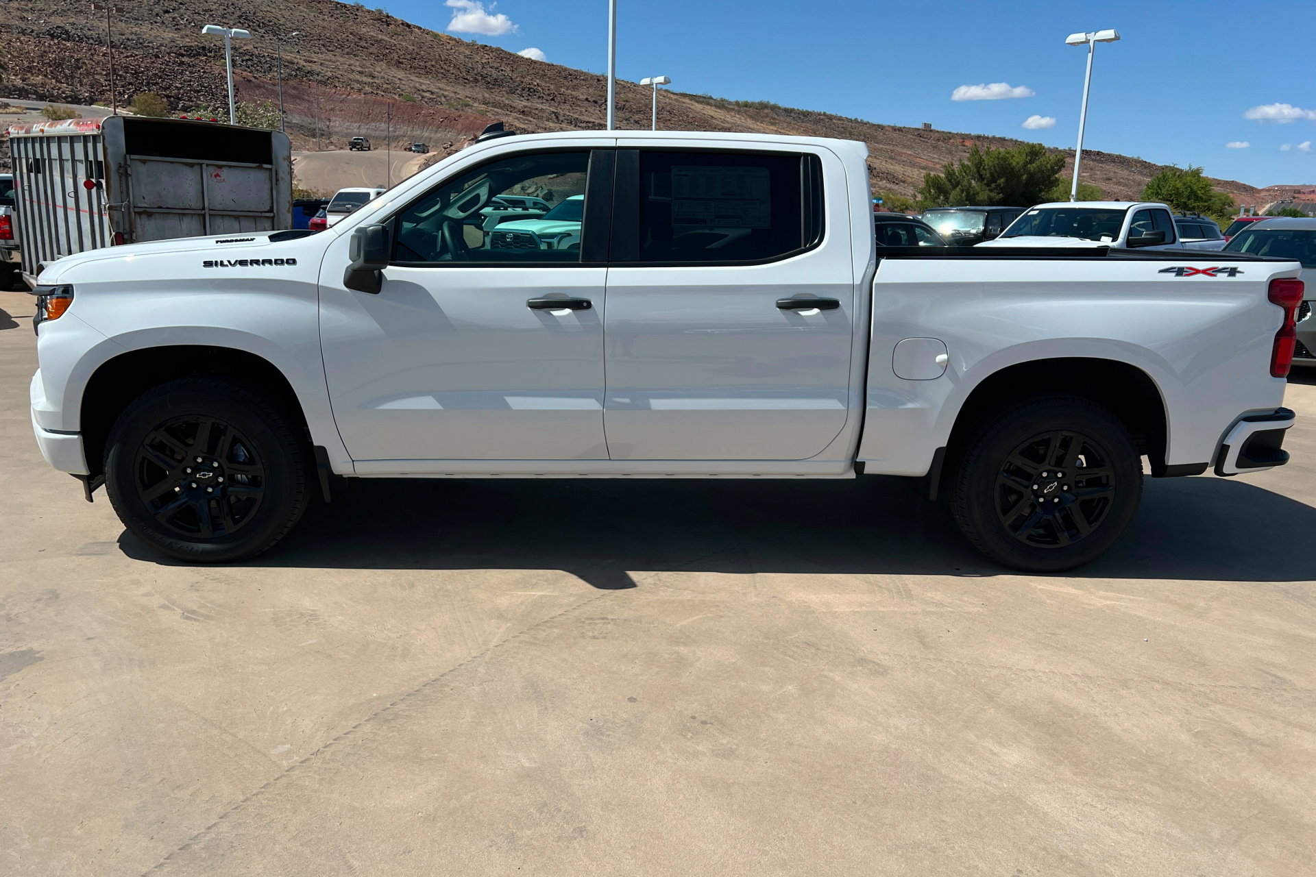 New 2026 Chevrolet Silverado 1500 Custom w/ LPO, Dark Essentials Package AWD/4WD image 2