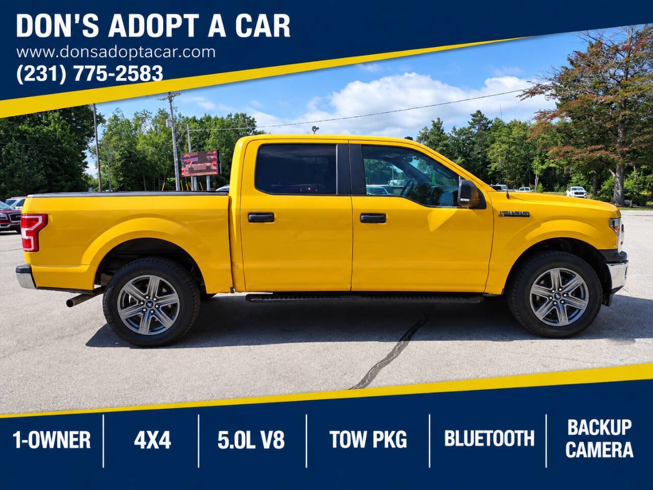 Used 2019 Ford F150 4x4 SuperCrew XL w/ Equipment Group 101A Mid