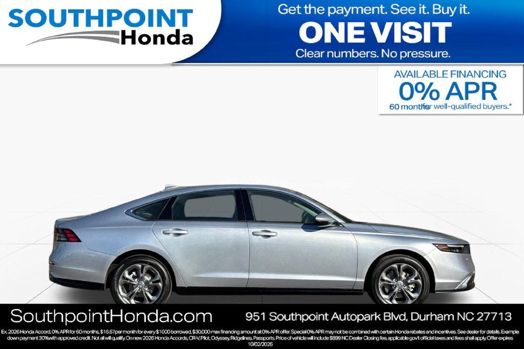 New 2026 Honda Accord EX-L image 2