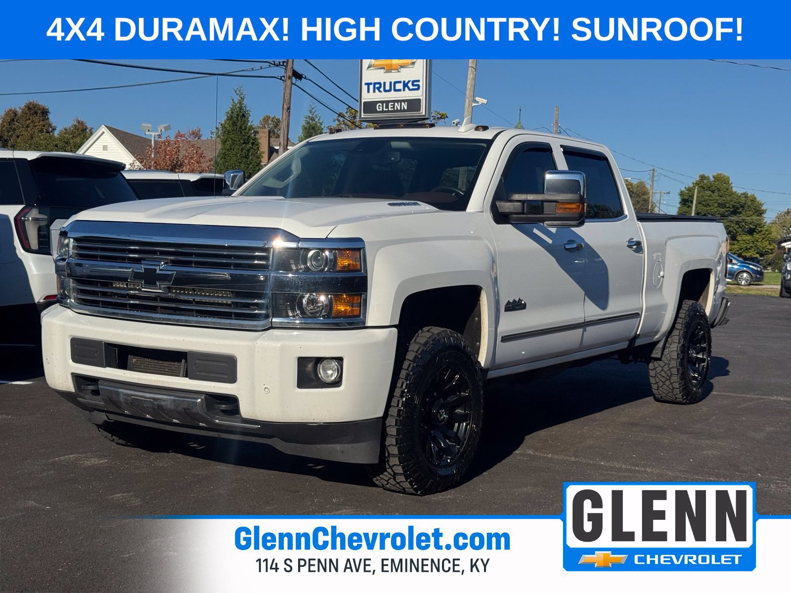 Used 2016 Chevrolet Silverado 3500 High Country w/ Duramax Plus Package AWD/4WD image 1