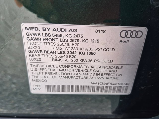 Used 2018 Audi Q5 Prestige w/ Prestige Package AWD/4WD image 24