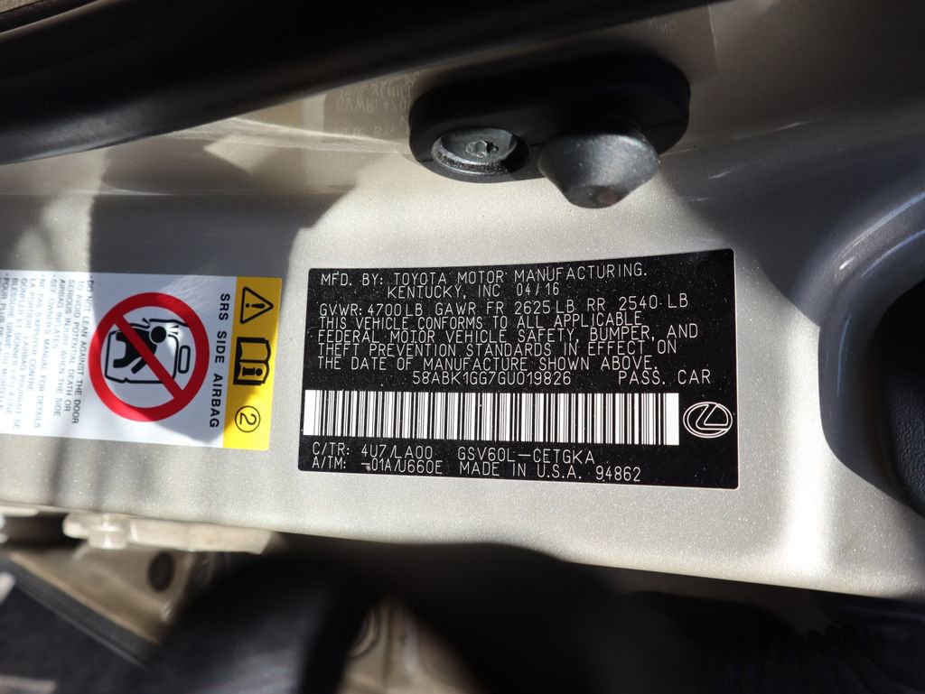 Used 2016 Lexus ES 350 w/ Accessory Package 2 FWD image 19