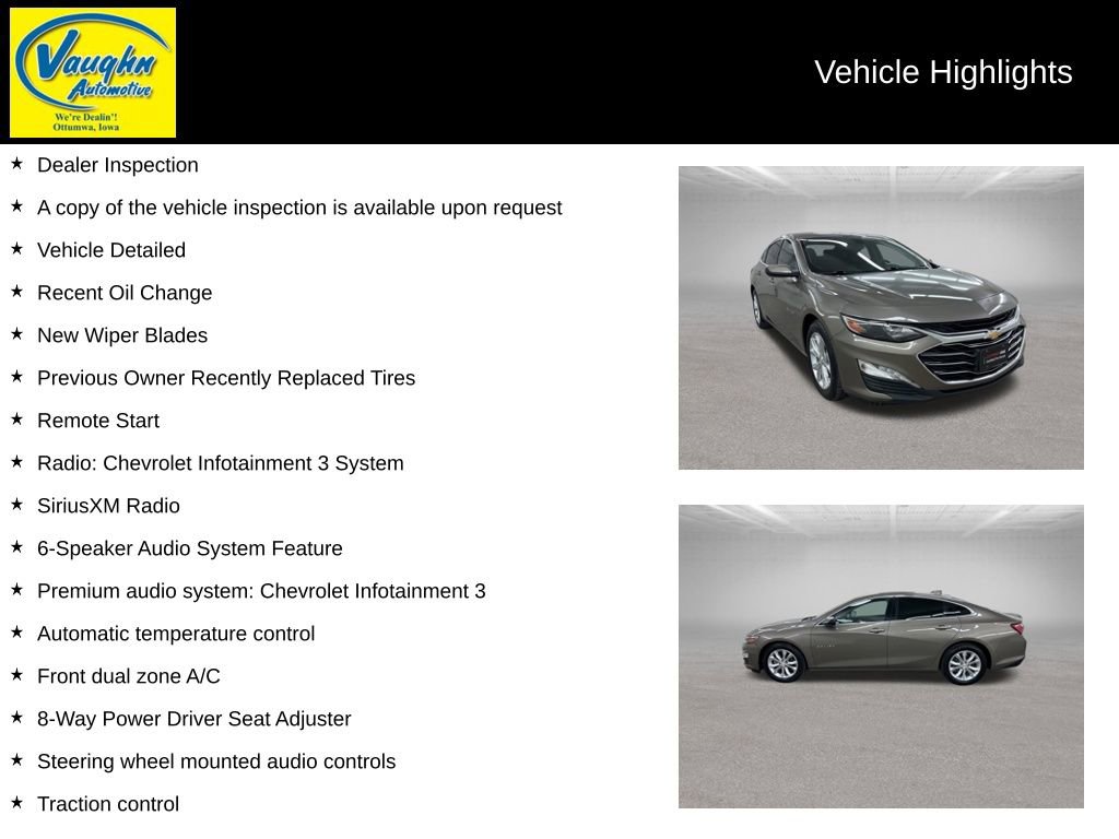 Used 2020 Chevrolet Malibu LT image 2