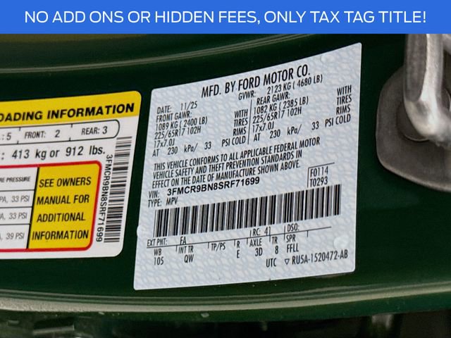 New 2025 Ford Bronco Sport Big Bend image 31