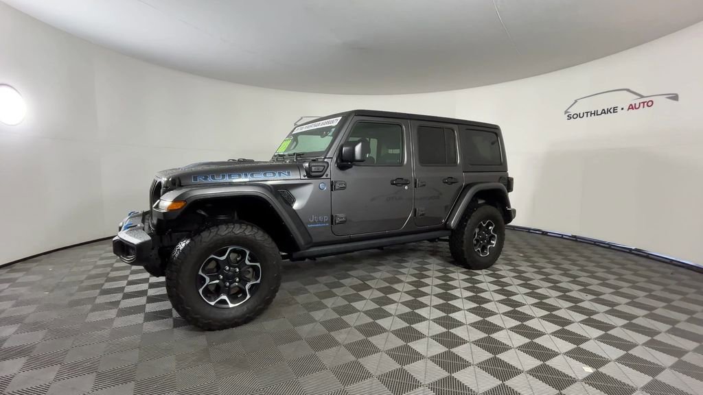Used 2023 Jeep Wrangler Unlimited Rubicon 4xe AWD/4WD image 4
