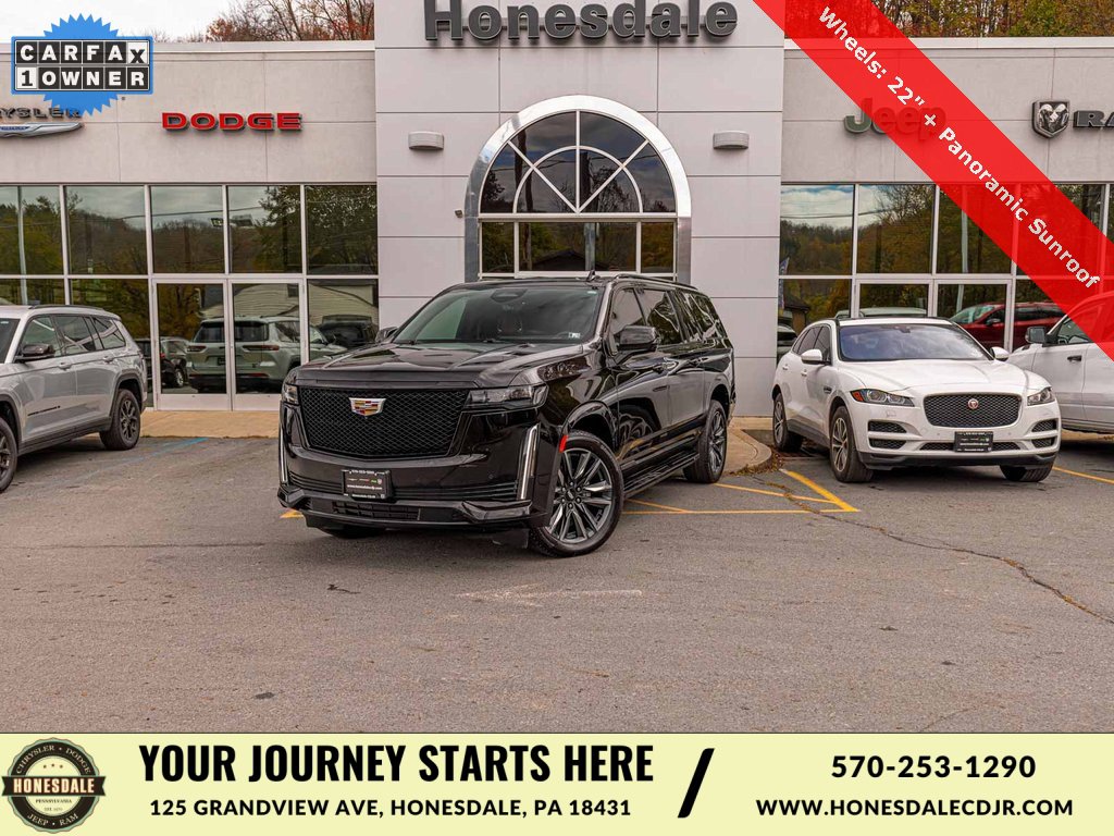 Used 2023 Cadillac Escalade ESV Sport w/ LPO, Floor Liner Package image 1