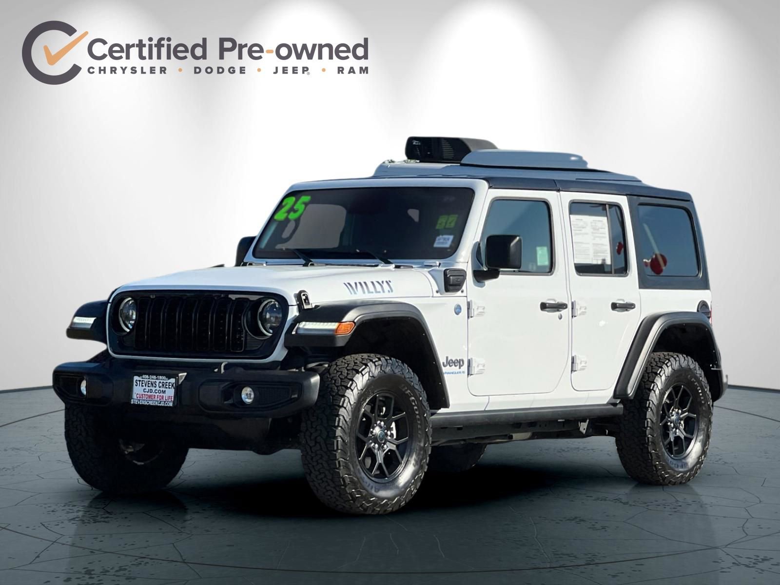 Certified 2025 Jeep Wrangler Unlimited Sport S 4xe image 8