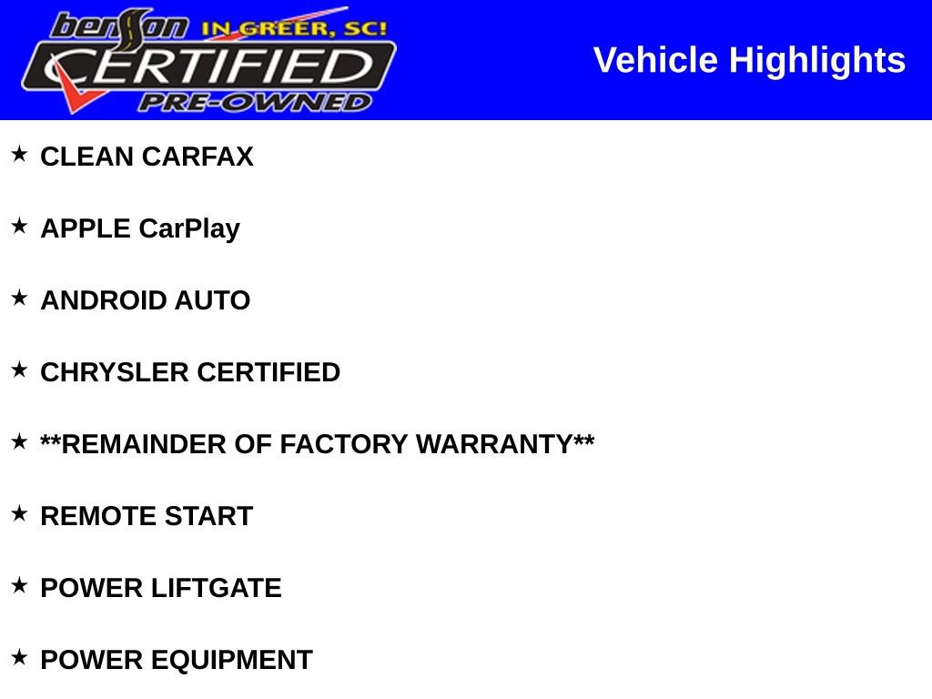 Certified 2024 Chrysler Pacifica Touring-L image 3
