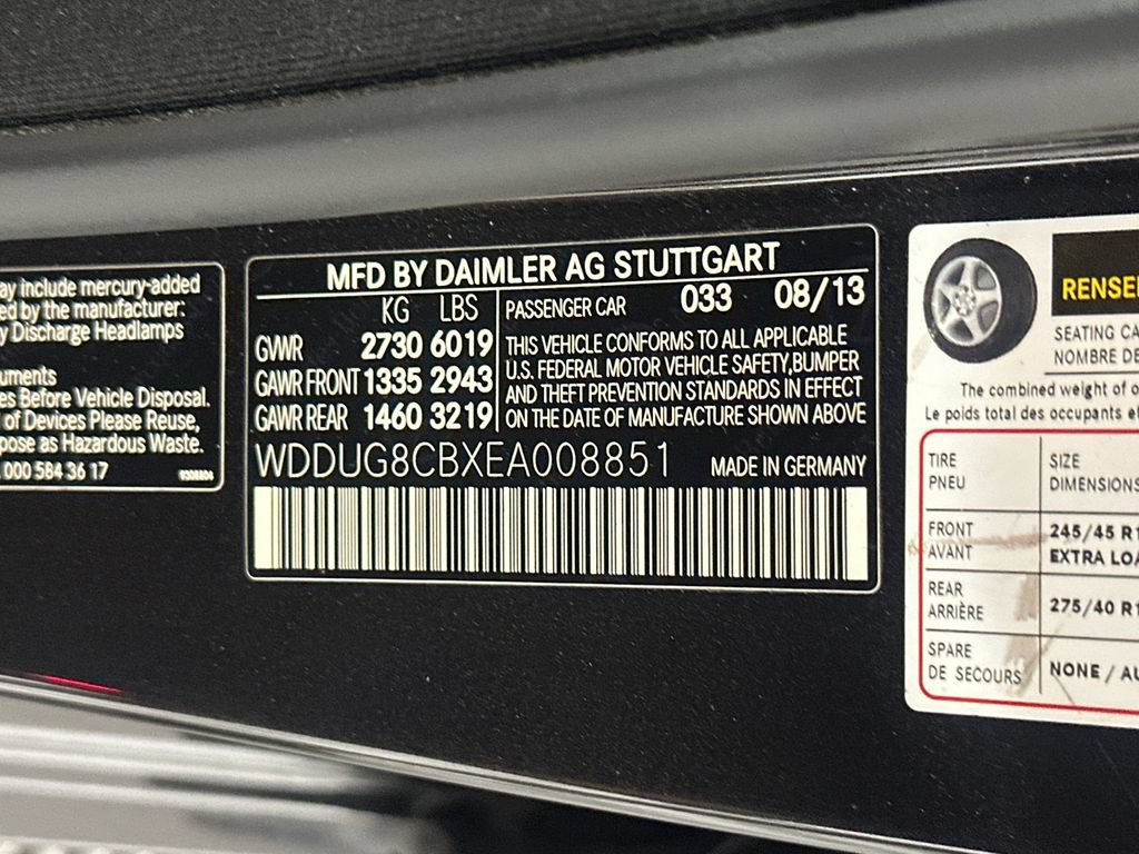 Used 2014 Mercedes-Benz S 550 Sedan image 9