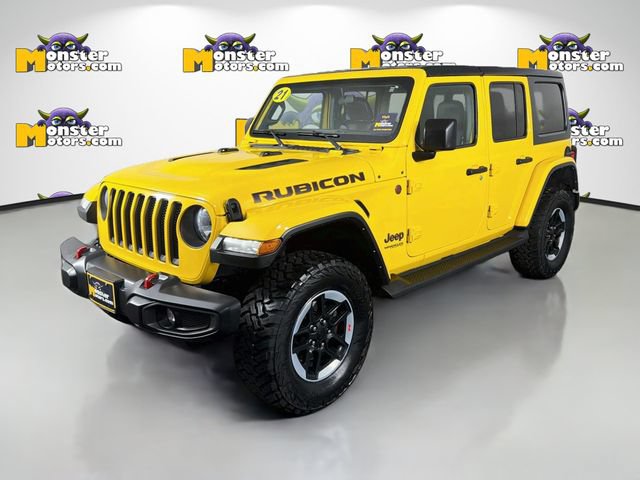 Used 2021 Jeep Wrangler Unlimited Rubicon AWD/4WD video 1