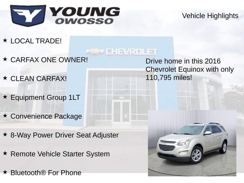 Used 2016 Chevrolet Equinox LT w/ Convenience Package FWD image 7