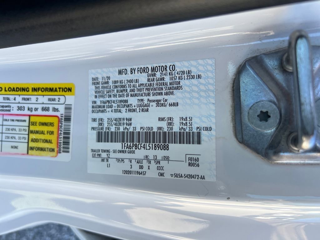 Used 2020 Ford Mustang GT Premium w/ Equipment Group 401A image 30