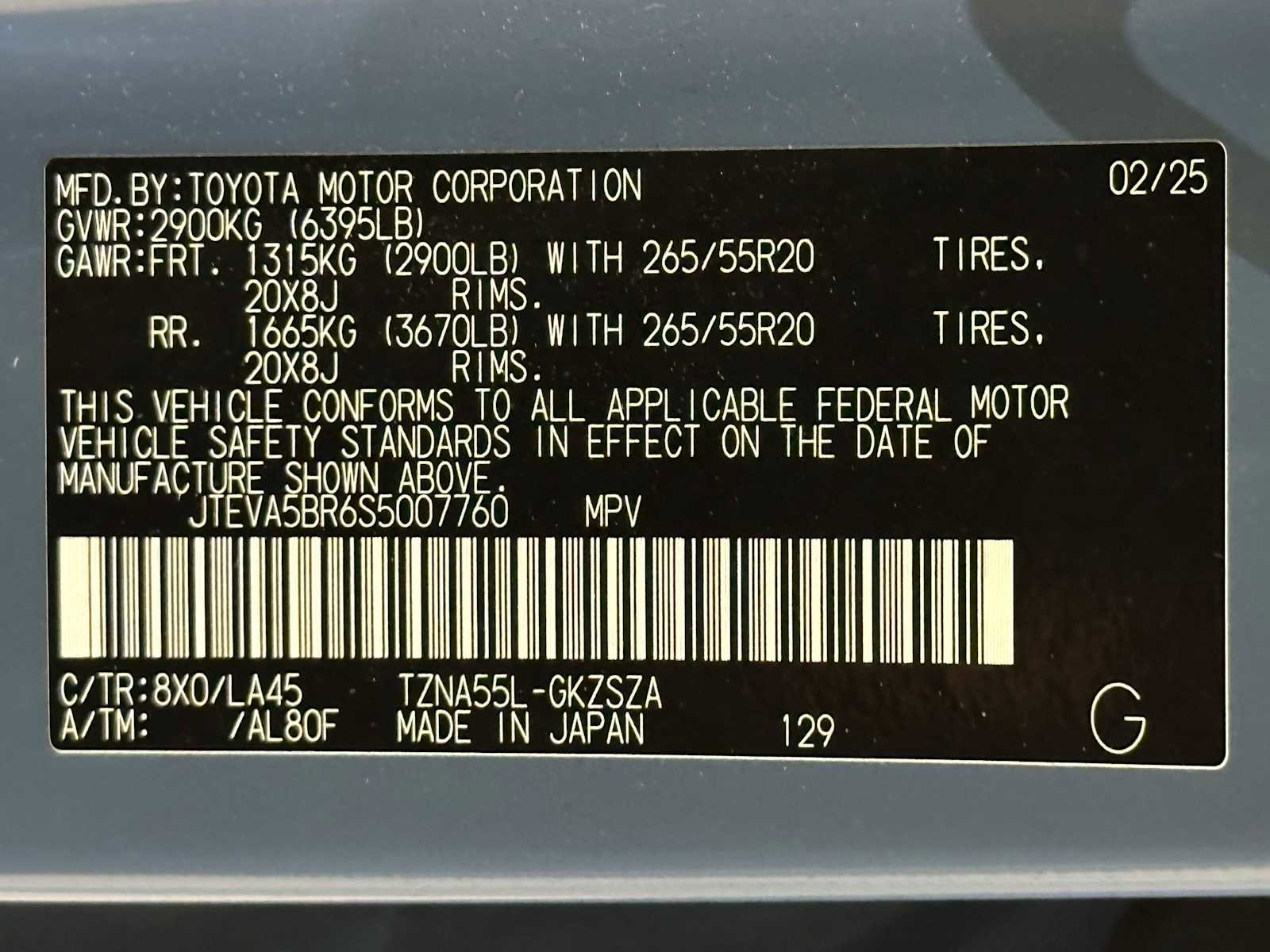 Certified 2025 Toyota 4Runner Limited AWD/4WD image 33