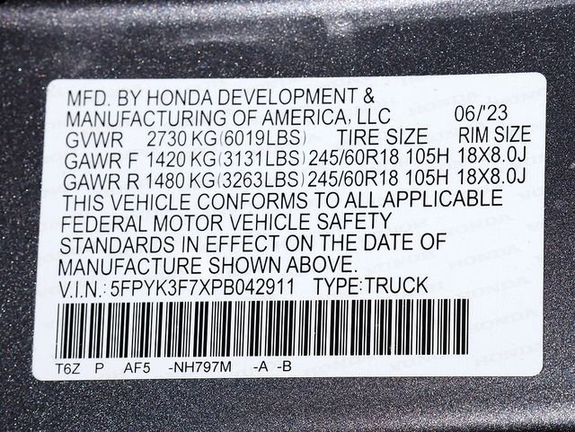 Used 2023 Honda Ridgeline RTL-E image 41