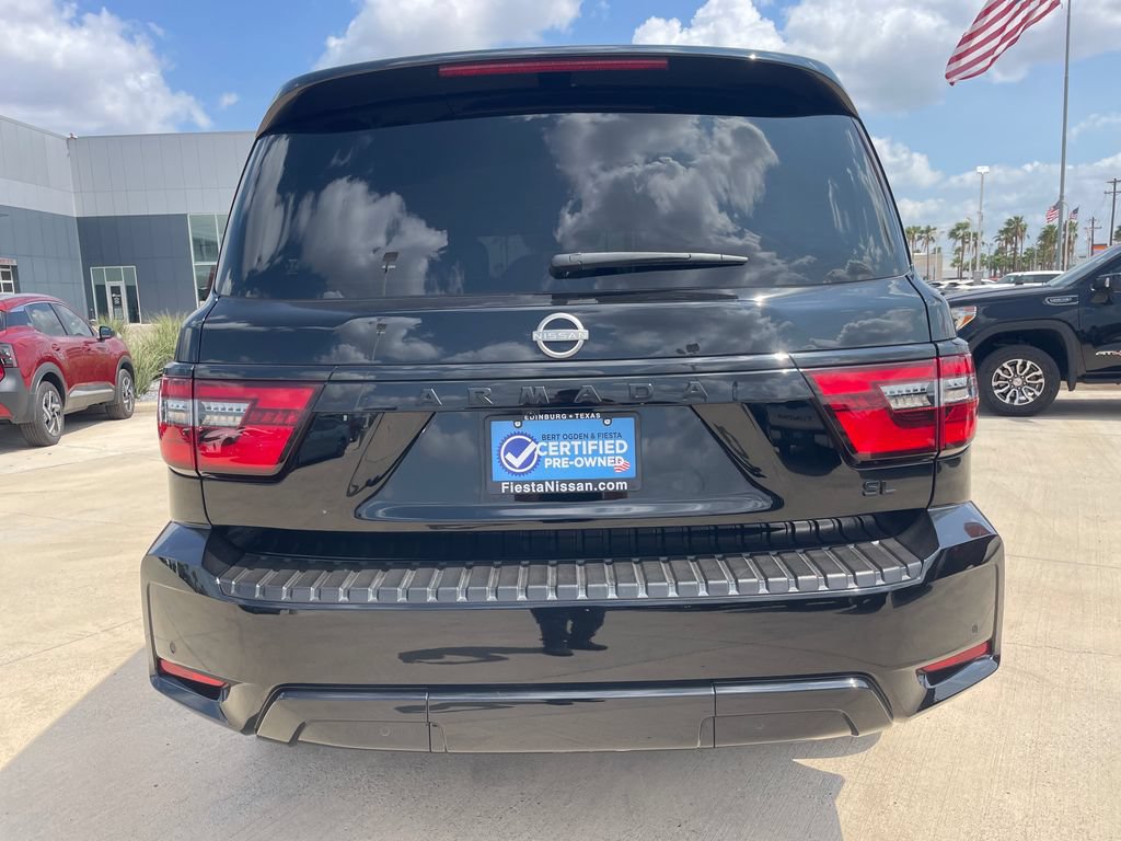 Certified 2024 Nissan Armada SL w/ Midnight Edition Package RWD image 4
