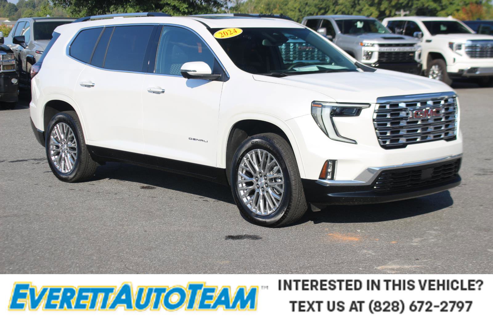 Used 2024 GMC Acadia Denali w/ LPO, Floor Liner Package