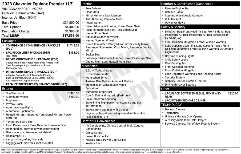 Used 2023 Chevrolet Equinox Premier image 3