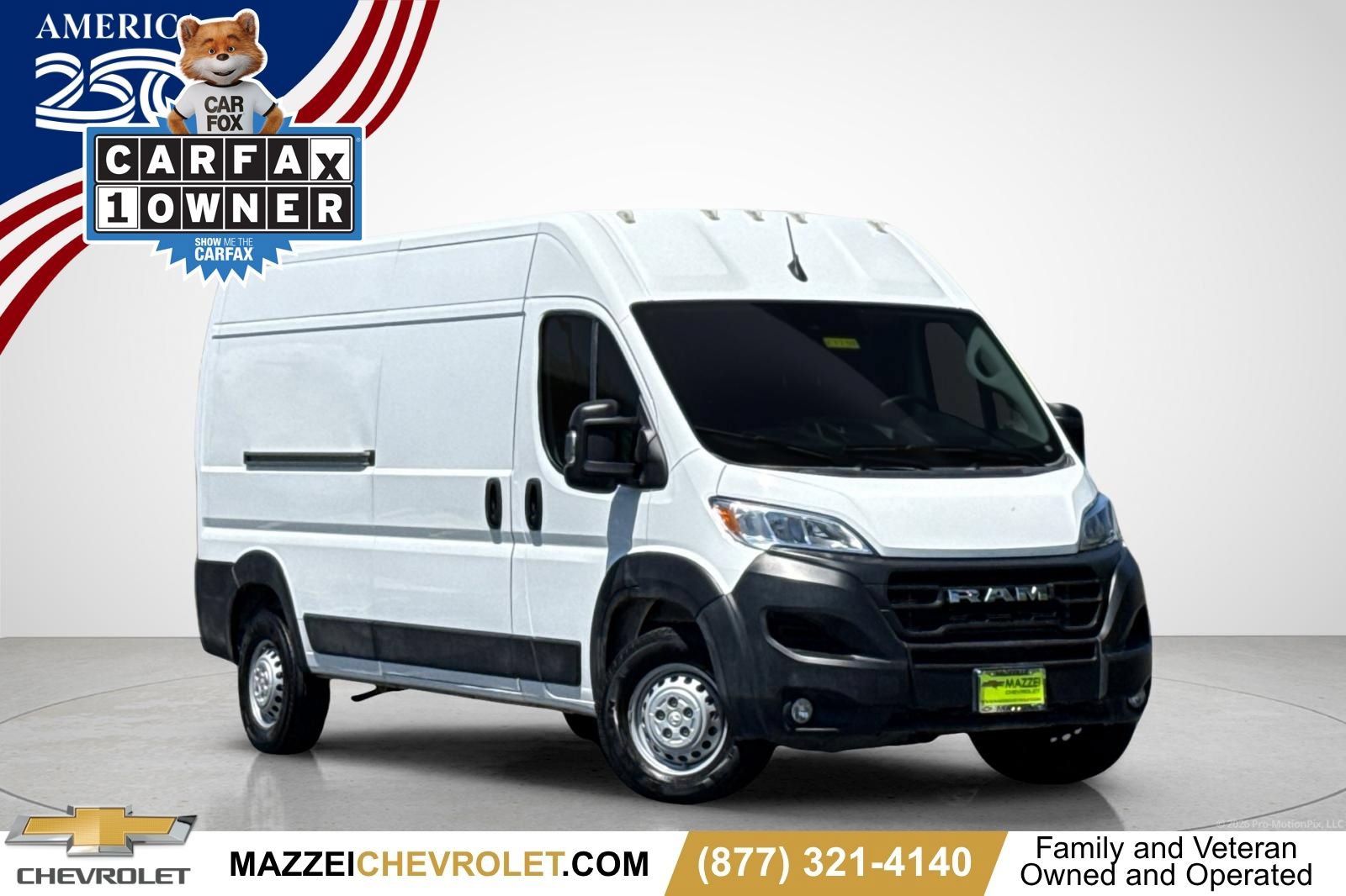 Used 2025 RAM ProMaster 2500 w/ Convenience Group FWD image 1