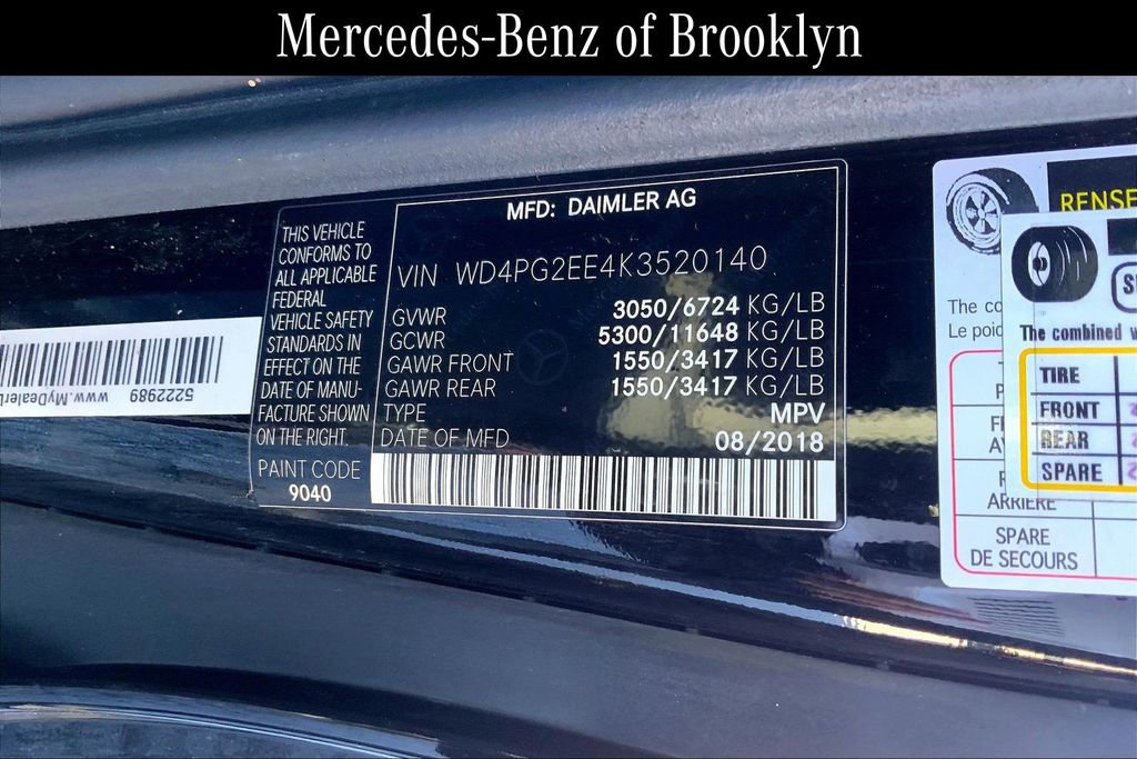 Used 2019 Mercedes-Benz Metris Passenger image 31