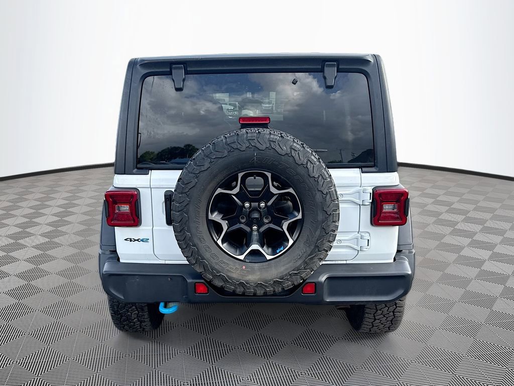 Used 2021 Jeep Wrangler Unlimited Rubicon 4xe w/ Cold Weather Group AWD/4WD image 7