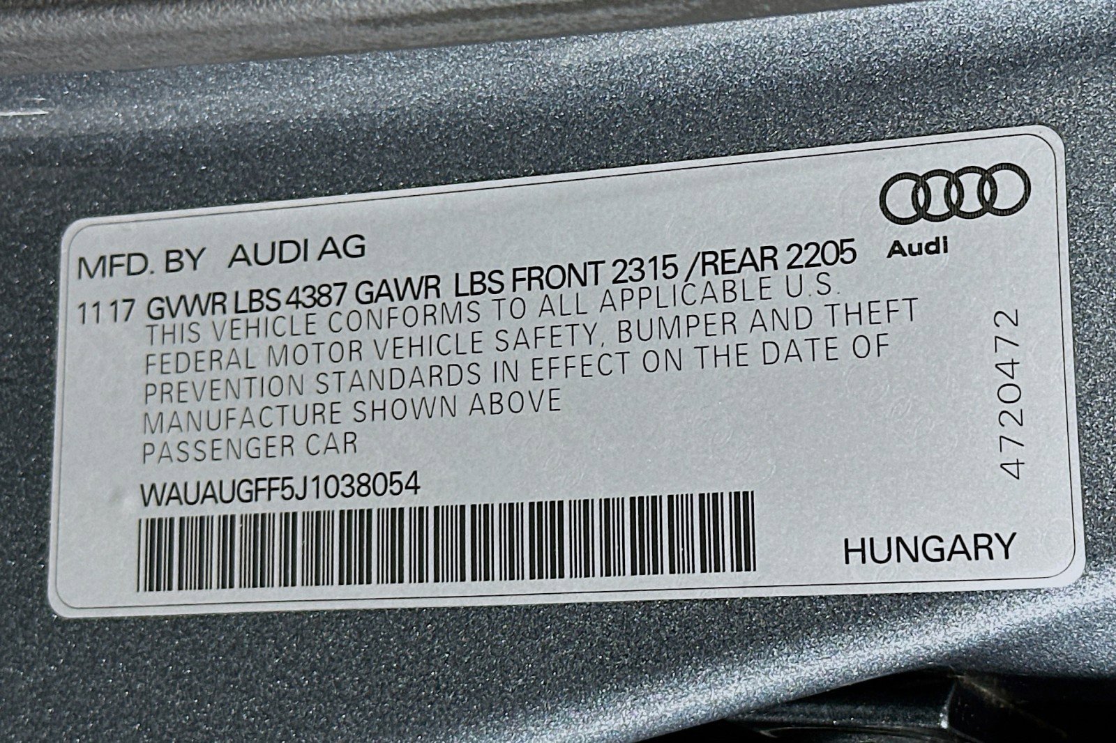 Used 2018 Audi A3 2.0T Premium w/ Convenience Package FWD image 24