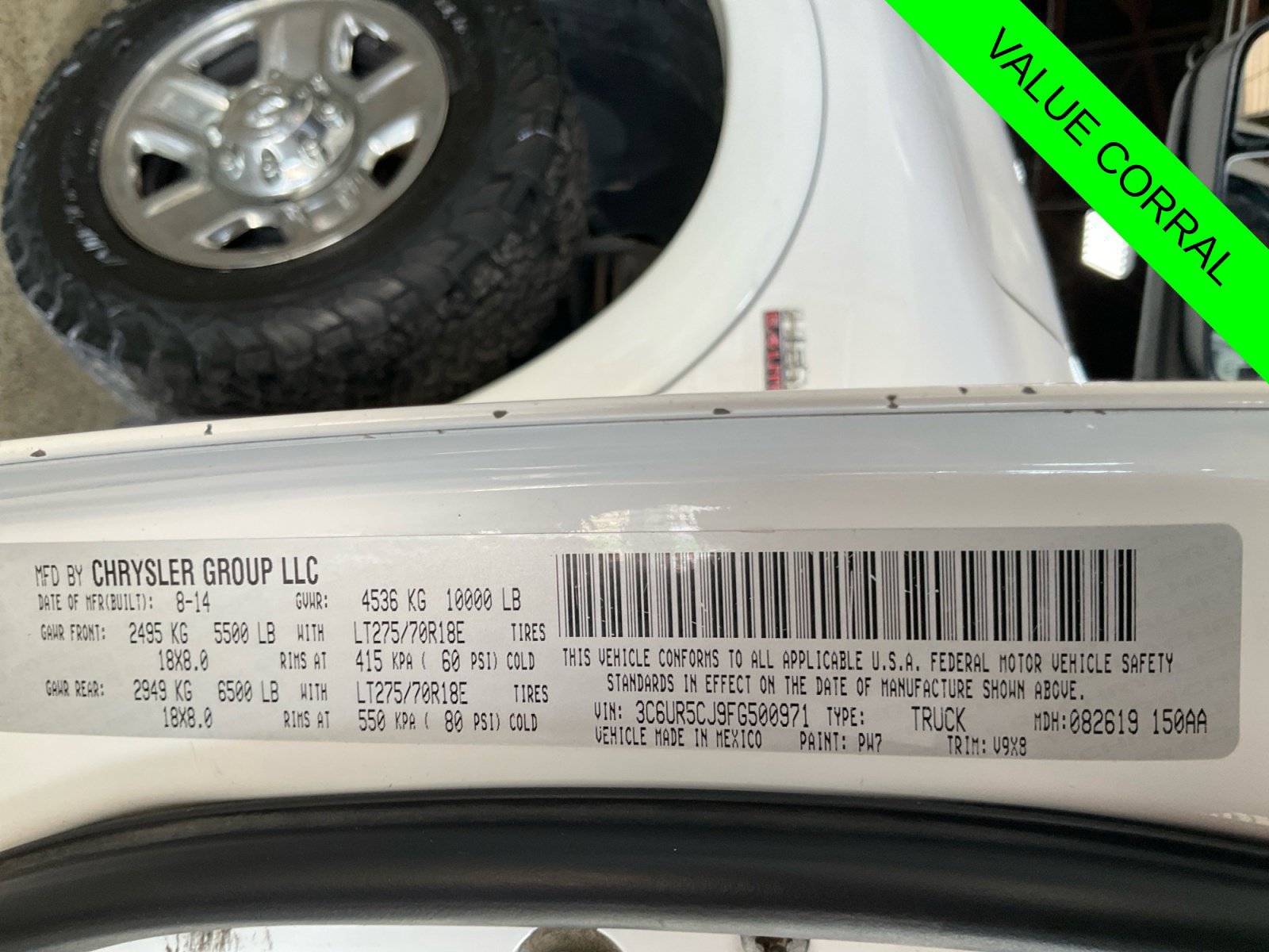Used 2015 RAM 2500 Tradesman w/ Chrome Appearance Group AWD/4WD image 26