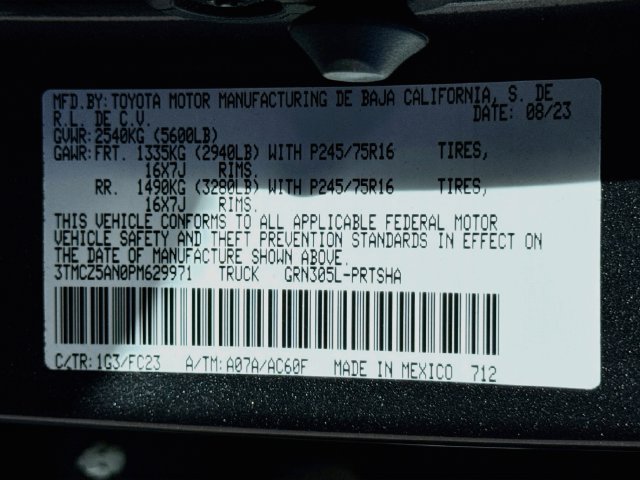 Used 2023 Toyota Tacoma SR5 AWD/4WD image 29