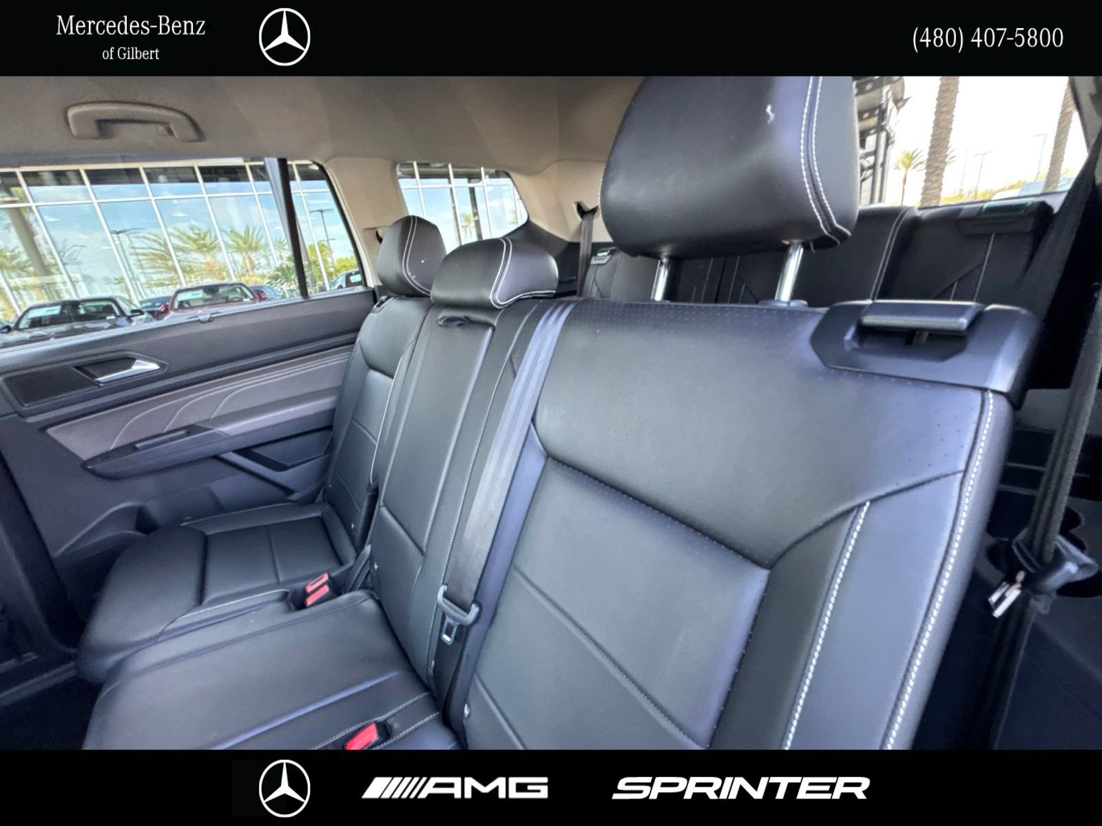Used 2023 Volkswagen Atlas SE w/ Black Wheel Package FWD image 23