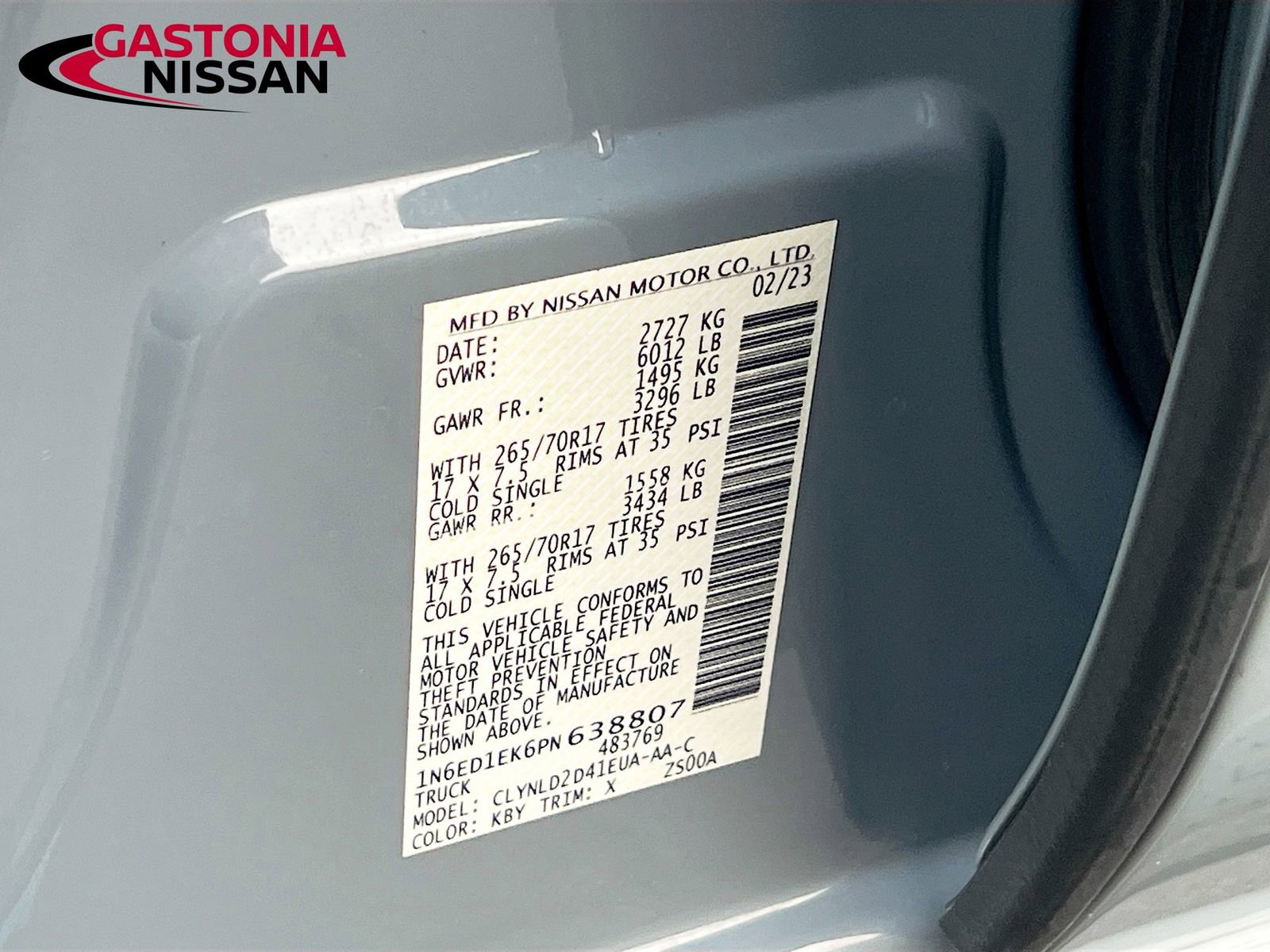 Used 2023 Nissan Frontier PRO-4X w/ Technology Package image 39