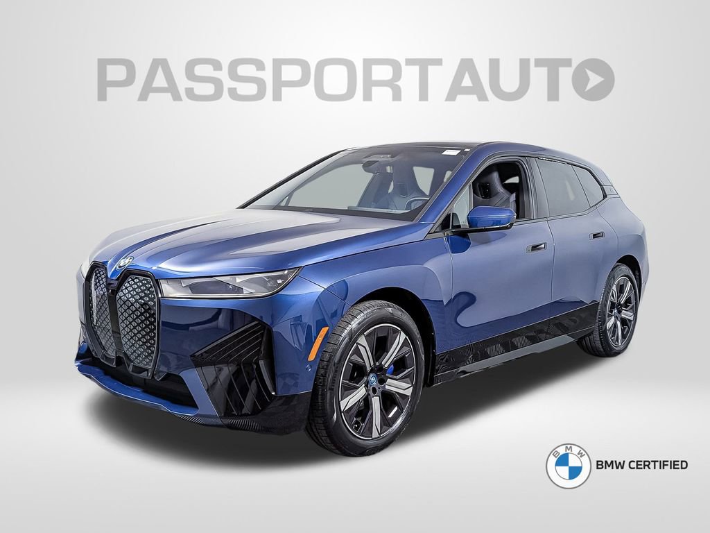 Certified 2024 BMW iX xDrive50 w/ Sport Package