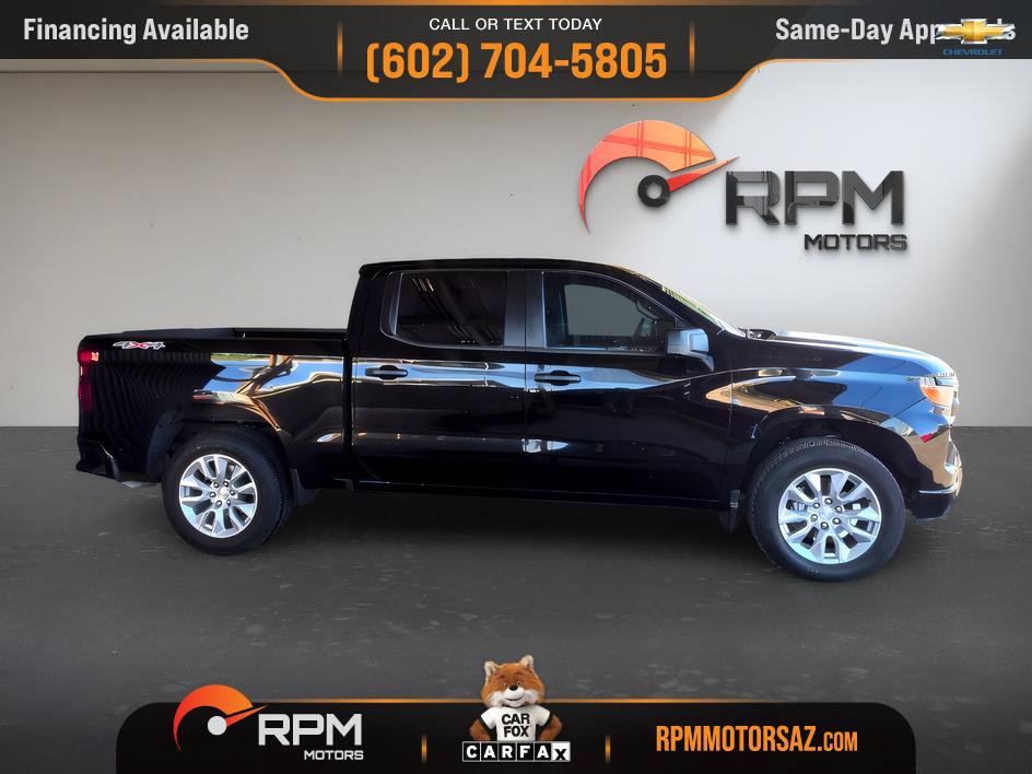Used 2022 Chevrolet Silverado 1500 Custom w/ LPO, Dark Essentials Package AWD/4WD image 24