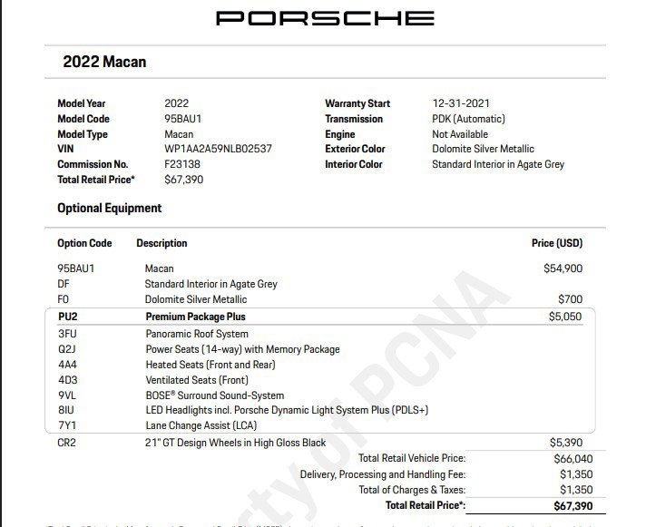 Certified 2022 Porsche Macan image 9