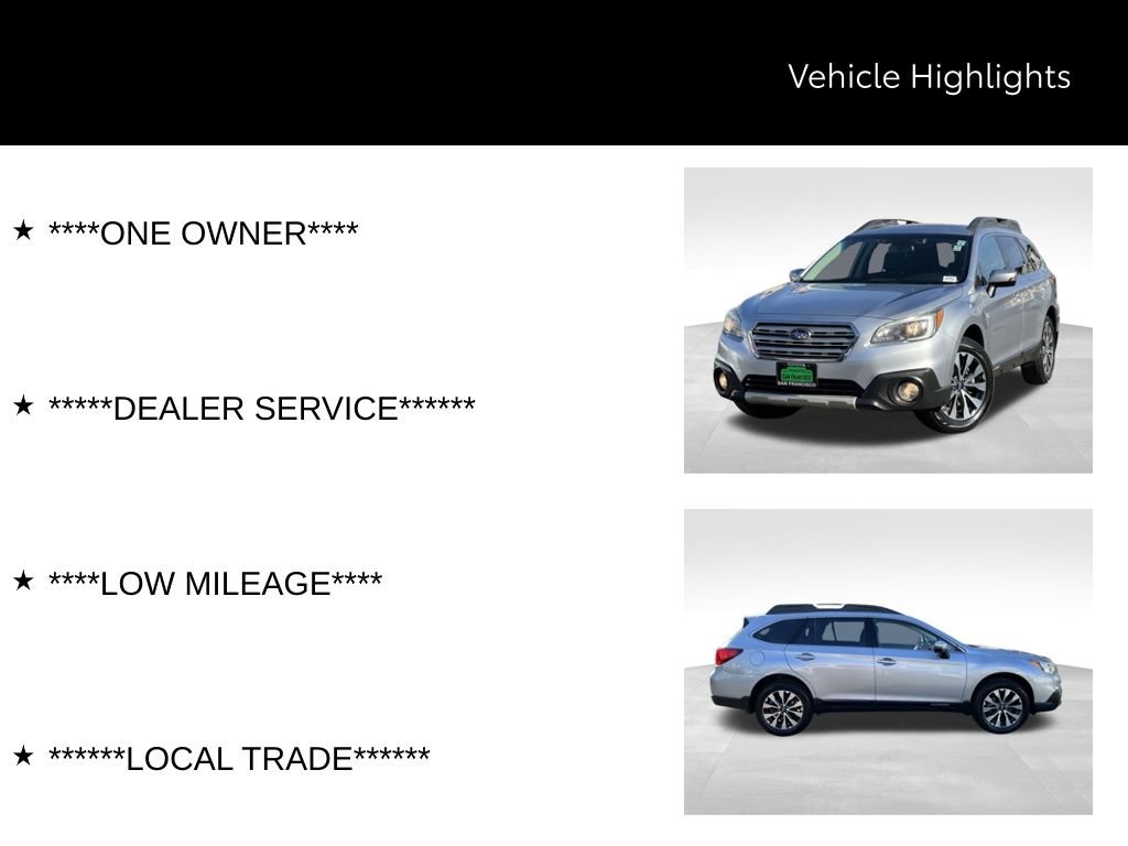 Used 2016 Subaru Outback 2.5i Limited image 49