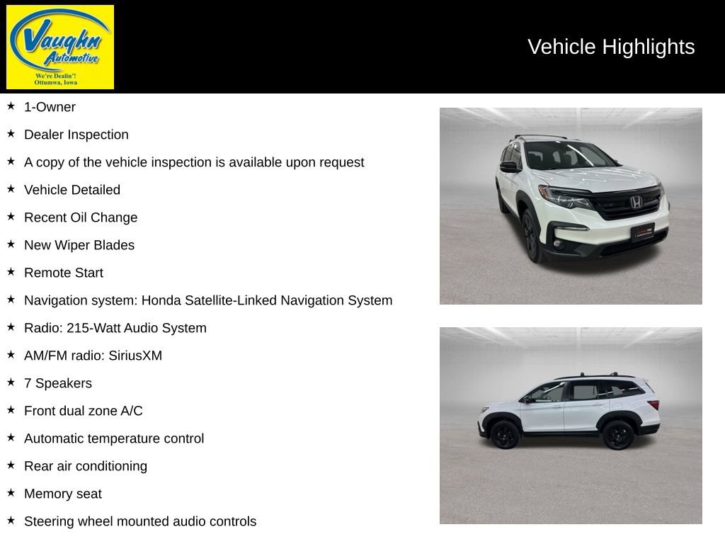 Used 2022 Honda Pilot TrailSport image 2