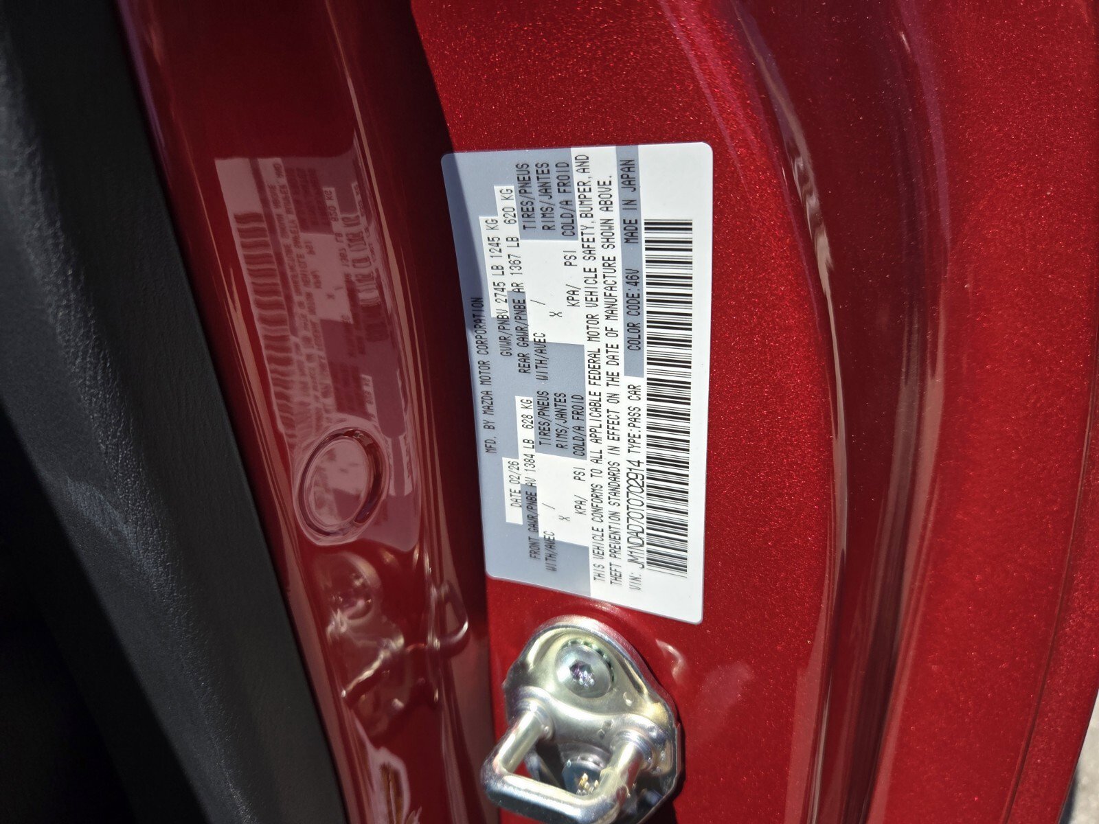 New 2026 MAZDA MX-5 Miata Grand Touring RWD image 20
