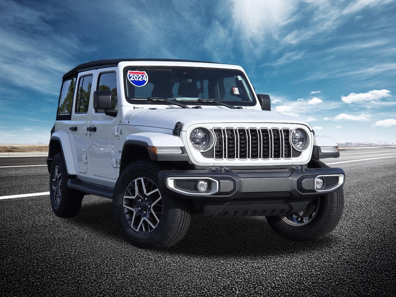 Used 2024 Jeep Wrangler Unlimited Sahara w/ Safety Group AWD/4WD image 2