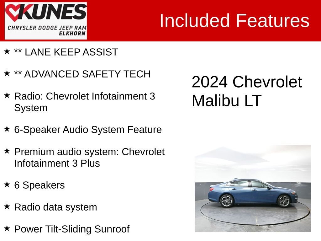 Used 2024 Chevrolet Malibu LT image 4