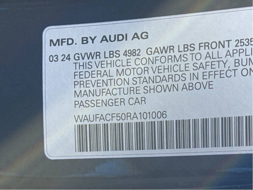 Used 2024 Audi A5 2.0T Premium Plus w/ Premium Plus image 25