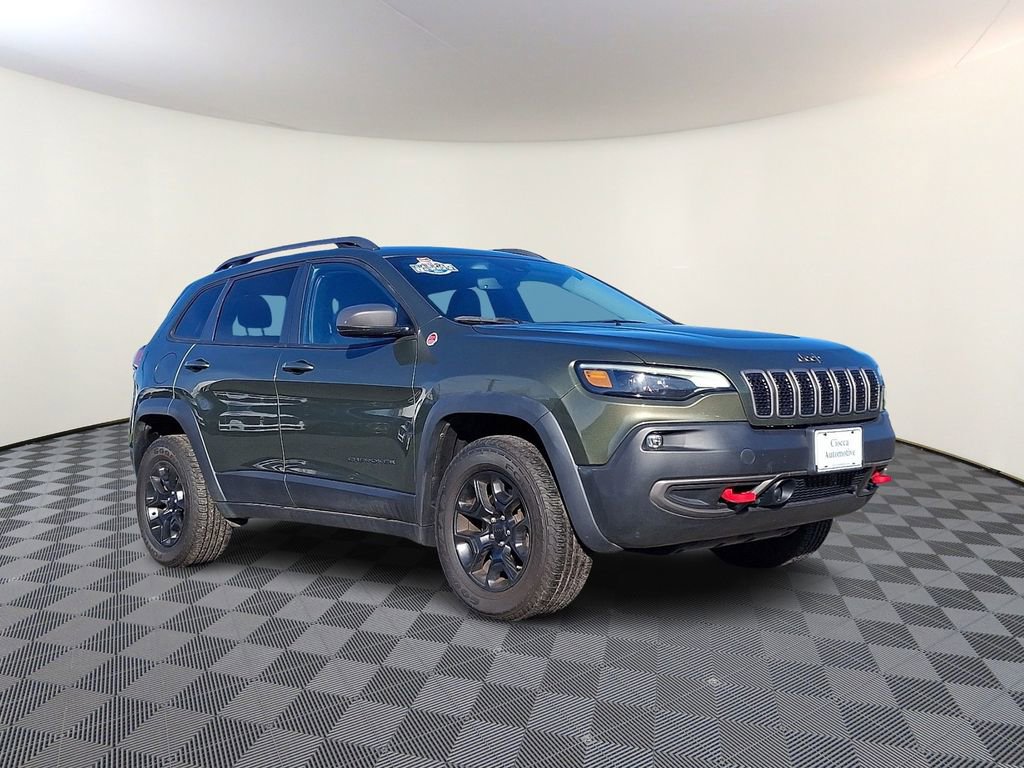 Used 2021 Jeep Cherokee Trailhawk w/ Premium Leather Package