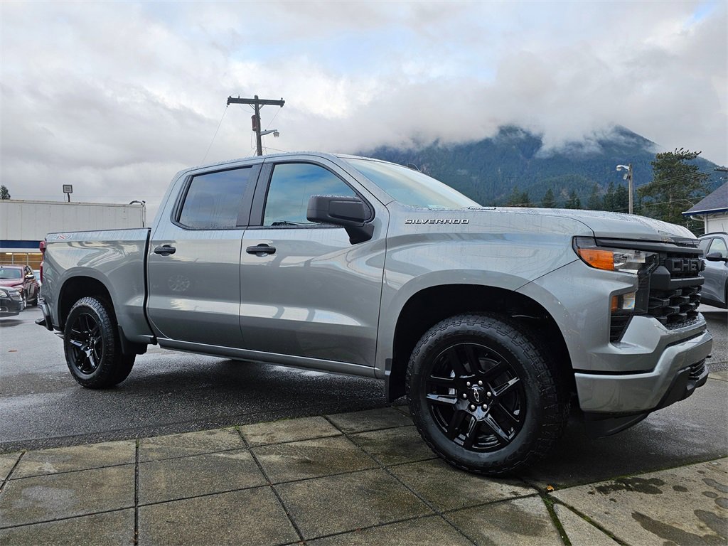 New 2026 Chevrolet Silverado 1500 Custom w/ Turbomax Blackout Package image 3